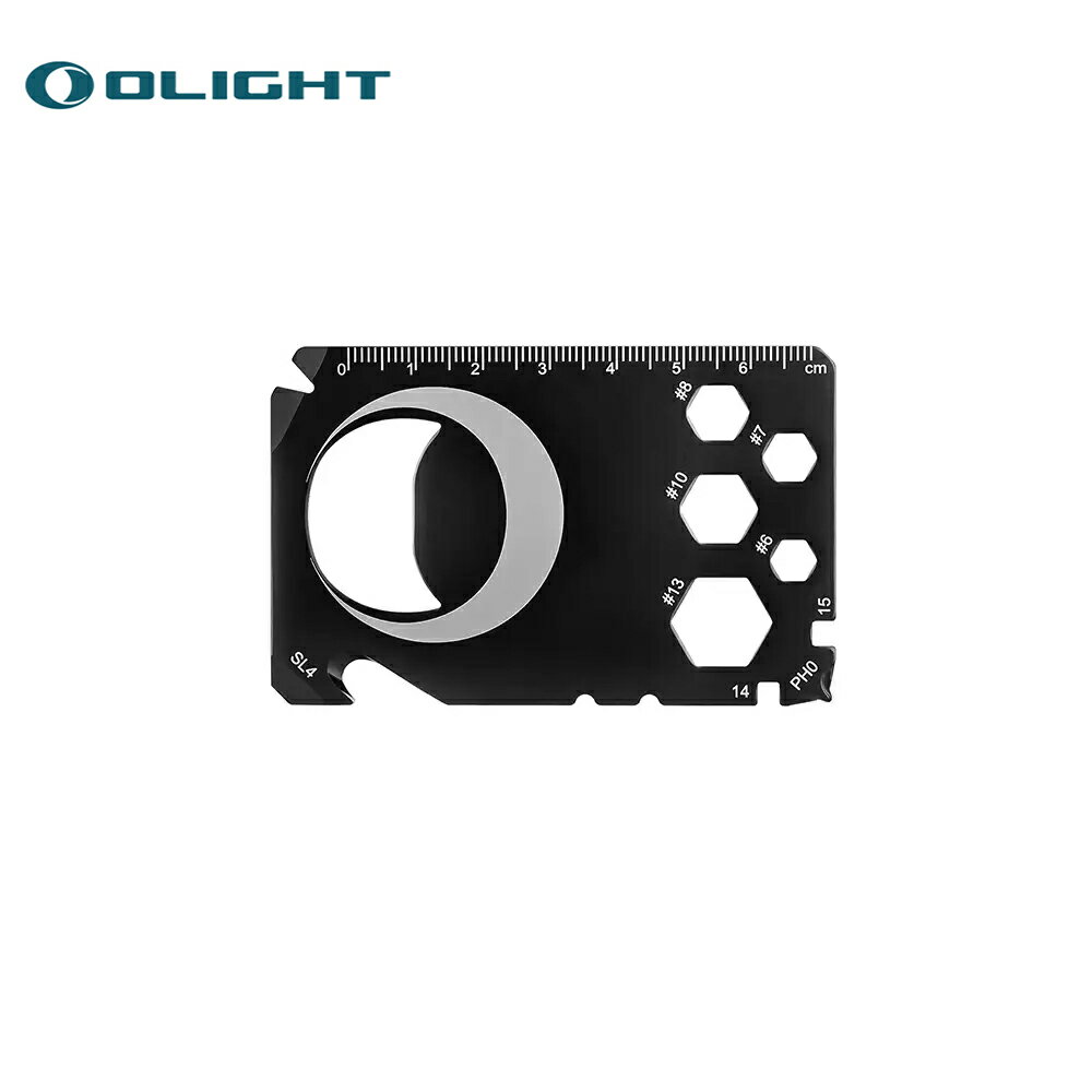 OLIGHT(オーライト) Otacle C1多機能ツール  収納 ウォレット ボトルオープナー プライバー  ネイルドライバー  5サイズの六角レンチ  2サイズのスポークレンチ  スケール  分度器 日常生活用