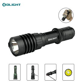 OLIGHT(オーライト) WARRIOR X 4 懐中電灯 ledライト フラッシュライト タクティカルライト デュアル充電式 2600ルーメン 高輝度 IPX8防水 小型 アウトドア 防災 警備 屋外 パトロール