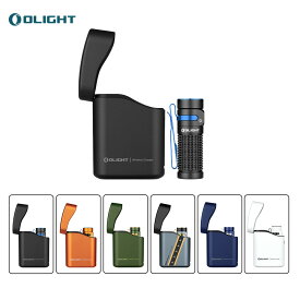 OLIGHT(オーライト) Baton 4 Kitフラッシュライト 1300ルーメン 充電ケース付き 小型 強力 無段階調光 懐中電灯 充電式 キャンプ用 釣り用 登山用 軽量 IPX8防水 防災 停電対策
