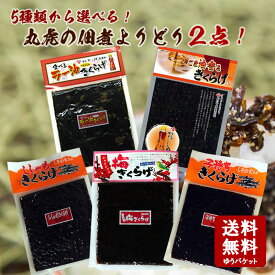 【11/11まで★5％OFFクーポン★3％OFFクーポン★ポイント2倍★】 丸虎の佃煮 選べるよりどり2点　【 小豆島 佃煮 つくだに つくだ煮 惣菜 セット かどや 食べるラー油きくらげ 子持ちきくらげ ししやもきくらげ 梅きくらげ ごま油香るきくらげ 】