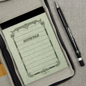 きてら文具 ツバメノート B7天糊メモ