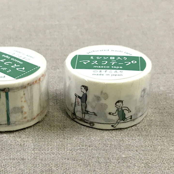 楽天市場 ミシン目入りマスコテープ 25mm マスキングテープ 幅広 可愛い おしゃれ かわいい マステ デザイン ポイント消化 レトロ雑貨 手帳 日記 オリーブアベニュー
