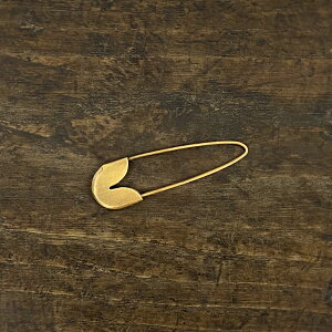 fog linen work (フォグリネンワーク)ブラスセイフティピン S【真鍮 安全ピン 大きい おしゃれ かわいい 手芸 セーフティーピン】