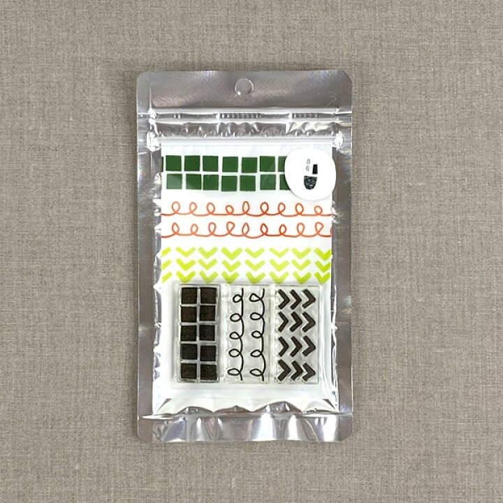 楽天市場 水縞 自在ハンコ ポケット 反復模様02 アクリルスタンプ クリアスタンプ ブロック はんこ かわいい おしゃれ スケジュールスタンプ 手帳 雑貨 判子 可愛い オリーブアベニュー