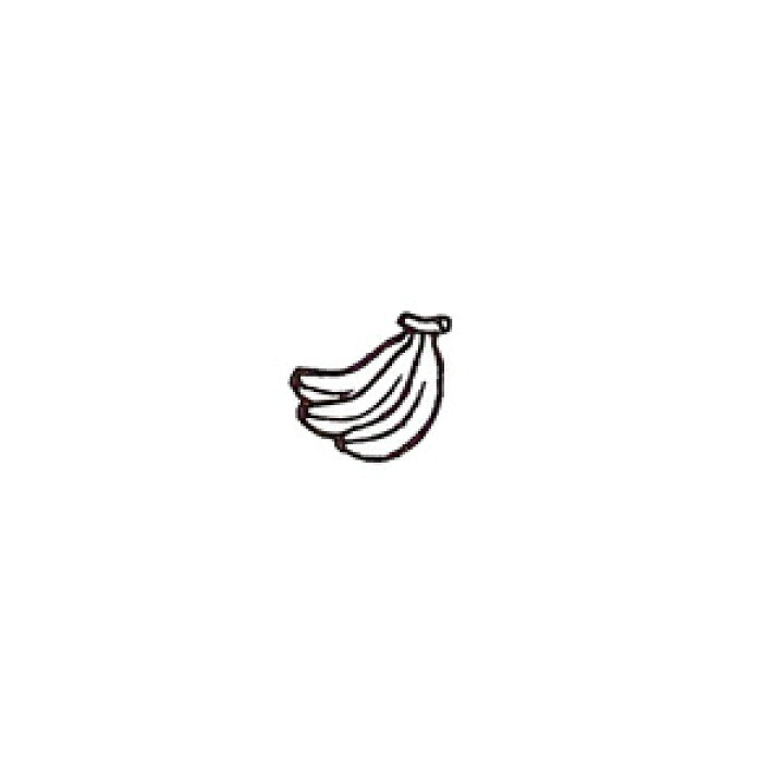 楽天市場 ミニスタンプ バナナ ハンコ はんこ 小さいスタンプ ばなな おしゃれ かわいい 可愛い シンプル 手帳 スケジュール帳 メッセージカード 手作り 食べ物 デザイン イラスト 判子 ゴム印 伝言メモ オリーブアベニュー