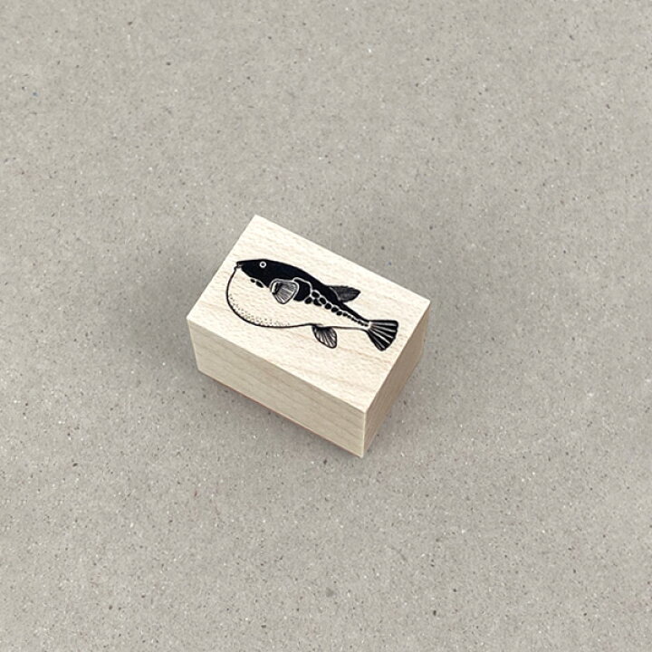 楽天市場 対象商品3点以上でメール便送料無料 アニマルスタンプ フグ ふぐ グッズ 魚 動物スタンプ 動物はんこ かわいい動物 雑貨 グッズ メッセージカード リアル デザイン イラスト おしゃれ 可愛い はんこ スケジュール帳 手帳 判子 ゴム印 伝言メモ オリーブ