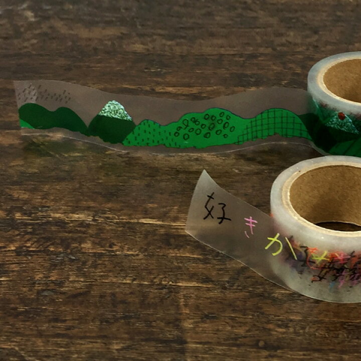 楽天市場 Subikiawa スビキアワ 透明マスキングテープ クリアマスキングテープ 可愛い おしゃれ かわいい マステ デザイン ポイント消化 手帳 日記 オリーブアベニュー