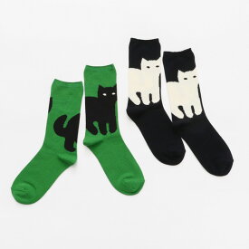 【対象商品2点以上でメール便送料無料】フレンチブル シャトンソックス French Bull 靴下【2024年春夏新作 猫グッズ 猫雑貨 ネコ雑貨 プレゼント 女性 レディース おしゃれ かわいい 雑貨 グッズ 猫の小物 フレンチブル靴下 猫好き 公式】