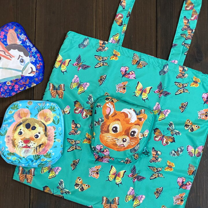 楽天市場】ナタリーレテ フェイス バッグ【エコバッグ 折りたたみ 布 