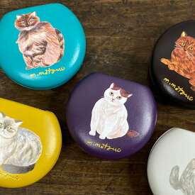 松尾ミユキ マルチケース【猫グッズ 猫雑貨 ネコ ねこ 小物入れ アクセサリーケース 持ち運び ミニサイズ 鏡付き 小さい 収納 プレゼント 女性 猫好き 猫の小物 おしゃれ 日用品 かわいい 可愛い モチーフ ギフト 松尾みゆき】
