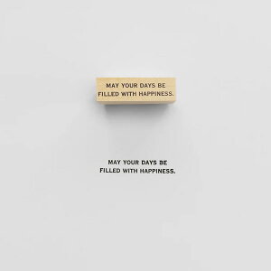 KNOOPWORKSiNm[v[NXjqMESSAGErMAY YOUR DAYS BE FILLED WITH HAPPINESS. X^vKŖ܂悤Ɂy͂ nR  킢  bZ[W  bsO Mtgp 