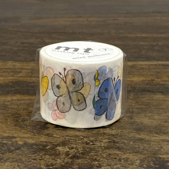楽天市場】mt×ミナペルホネン マスキングテープ flutter【幅広 カモ井  
