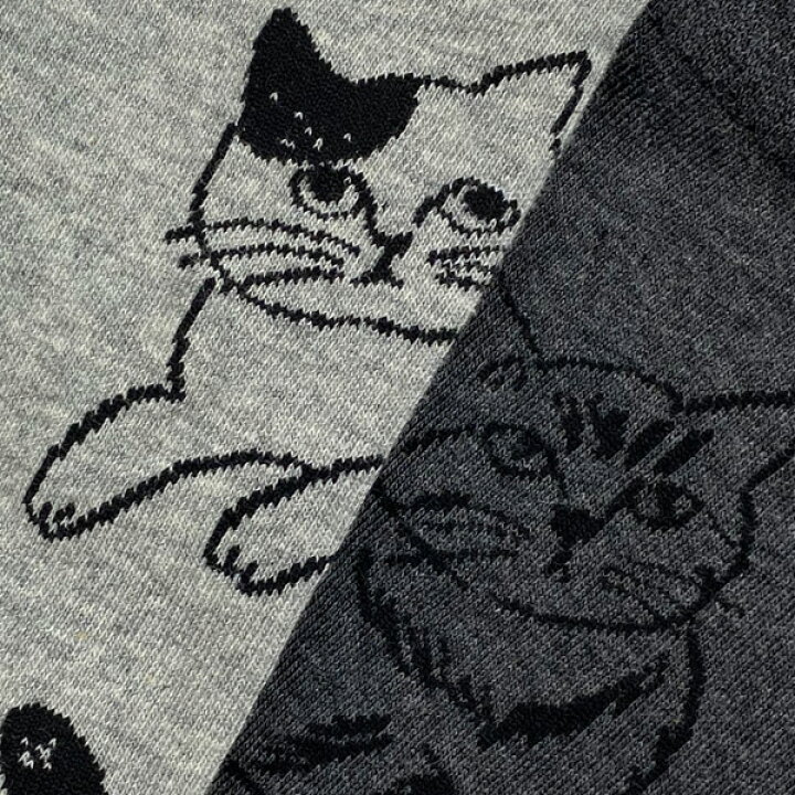 楽天市場】松尾ミユキ ソックス Cat【靴下 レディース 猫グッズ 猫柄 
