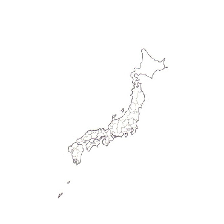 楽天市場 水縞 ハンコ 日本白地図 スタンプ 日本地図 はんこ 判子 都道府県 オリーブアベニュー