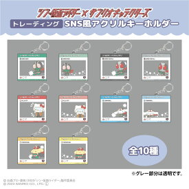 シン仮面ライダー × サンリオ SNS風アクリルキーホルダー BOX（全10種） 【メーカー直販】