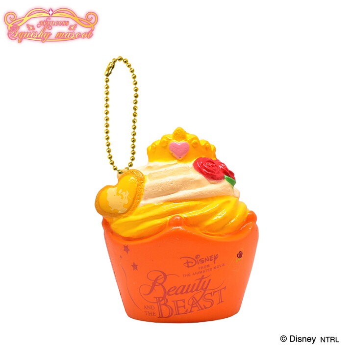 楽天市場 ディズニー プリンセス カップケーキ スクイーズ ベル Nicストア