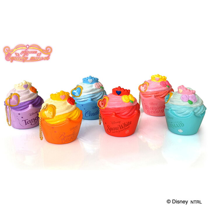 楽天市場 ディズニー プリンセス カップケーキ スクイーズ ベル Nicストア