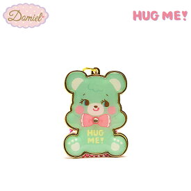 Domiel HUG ME! メタルキーホルダー ベア ミントグリーン