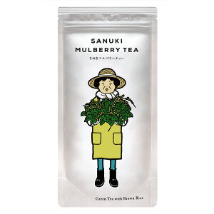 国産 桑茶 桑の葉茶 さぬきマルベリーティー【 桑茶玄米ティーバッグ 】2g×10P緑茶 お茶 国産 茶 ノンカフェイン カフェインレス 瀬戸内の香り ギフト プレゼント おしゃれ 人気 贈答品 オリ