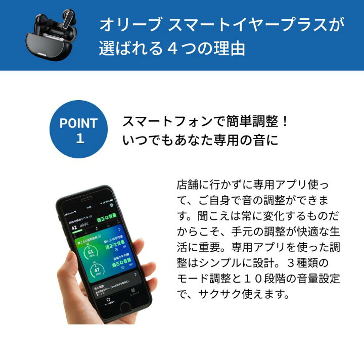 楽天市場】【認定整備品】オリーブスマートイヤープラス 高性能集音器 