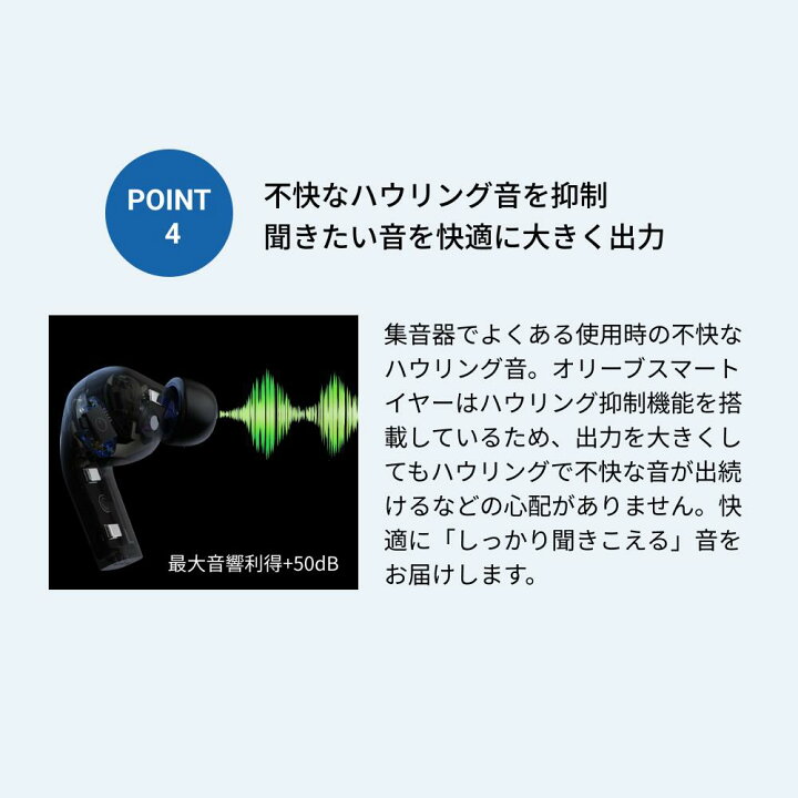 楽天市場】【認定整備品】オリーブスマートイヤープラス 高性能集音器 