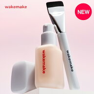 ★送料無料★ブラシ付き★【wakemake公式】シームレスウェアファンデーション企画セット 6色 ベースメイ…