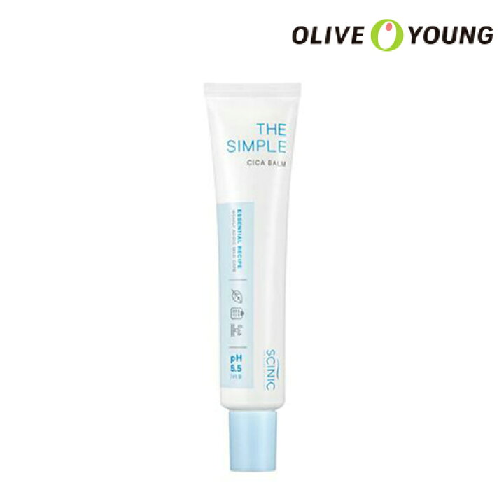 楽天市場 Scinic ザ シンプルシカバーム 40ml The Simple Cica Balm シカクリーム 弱酸性 敏感肌 肌トラブル サイ二ク 韓国コスメ オリーブヤング公式 楽天海外通販 Oliveyoung 公式楽天市場店