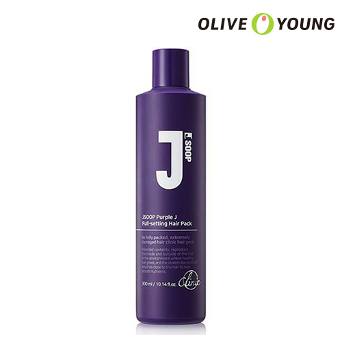 パープルジェイフルセッティングヘアパック 300ml Purple J Full Setting Hairpack ヘアスタイリング タンパク質 ジェイ森 韓国コスメ オリーブヤング公式 