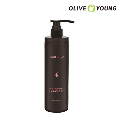 OLIVEYOUNG公式 moremo ヘアトリートメントミラクル2X 480ml ◇限定Special Price HAIR TREATMENT MIRACLE 2X 海外直送 韓国コスメ オリーブヤング公式 ペアパック モレモ タンパク質ケア 高級品 ダメージケア