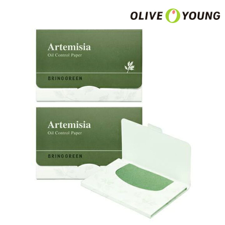 楽天市場 Bring Green ヨモギオイルコントロールペーパーダブル企画 70枚 70枚 Artemisia Oil Control Paper あぶらとり紙 肌保護 肌ケア ブリングリーン 韓国コスメ オリーブヤング公式 楽天海外通販 Oliveyoung 公式楽天市場店