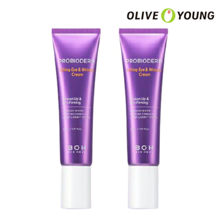 楽天市場 Bioheal Boh プロバイオダームリフティングアイ リンクルクリーム 30ml 2個 ダブル企画セット 弾力 目元ケア バイオヒールボ ボタニックヒールボ 韓国コスメ オリーブヤング公式 楽天海外通販 Oliveyoung 公式楽天市場店