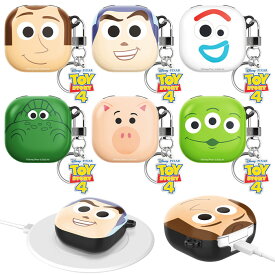 Disney Toy Story 4 Galaxy Buds 2 Pro Live Hard Case ディズニー トイストーリー4 ギャラクシー バズ 2 プロ ライブ ハードケース 無線充電可能 ワイヤレス充電 Wireless Charging ホルダー付き 衝撃保護 アンチスクラッチ ストラップ リング