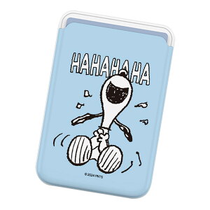 Snoopy Basic Magnetic Slide Card Case (MagSafe�݊�) �X�k�[�s�[ �x�[�V�b�N �}�O�l�`�b�N �X���C�h �J�[�h�P�[�X �J�[�h�z���_�[ iPhone Air 17 Pro Max 16e 16 Plus 15 14 13 mini 12 �v���X �v�� �}�b�N�X �~�j �A���h