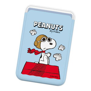 Snoopy Hobby MagSafe Slide Card Holder Xk[s[  }OZ[t XCh J[hz_[ MagSafeΉ J[hP[X iPhone Air 17 Pro Max 16e 16 Plus 15 14 13 mini 12 vX v }bNX ~j AhCh }
