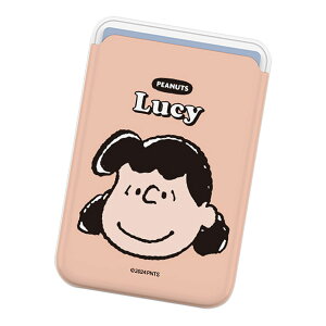 Snoopy Face Magnetic Slide Card Case (MagSafe�݊�) �X�k�[�s�[ �t�F�[�X �}�O�l�`�b�N �X���C�h �J�[�h�P�[�X �J�[�h�z���_�[ iPhone Air 17 Pro Max 16e 16 Plus 15 14 13 mini 12 �v���X �v�� �}�b�N�X �~�j �A���h��