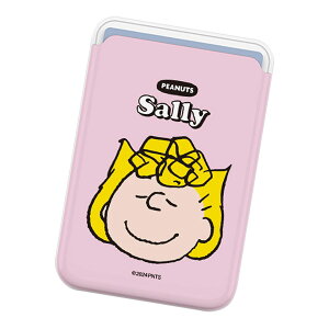 Snoopy Face Magnetic Slide Card Case (MagSafe�݊�) �X�k�[�s�[ �t�F�[�X �}�O�l�`�b�N �X���C�h �J�[�h�P�[�X �J�[�h�z���_�[ iPhone Air 17 Pro Max 16e 16 Plus 15 14 13 mini 12 �v���X �v�� �}�b�N�X �~�j �A���h��