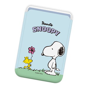 Snoopy Picnic MagSafe Slide Card Holder Xk[s[ sNjbN }OZ[t XCh J[hz_[ MagSafeΉ J[hP[X iPhone Air 17 Pro Max 16e 16 Plus 15 14 13 mini 12 vX v }bNX ~j Ah