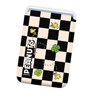 Snoopy Friends Run Pattern MagSafe Slide Card Case Xk[s[ tY  p^[ }OZ[t XCh J[hP[X MagSafeΉ iPhone Air 17 Pro Max 16e 16 Plus 15 14 13 mini 12 vX v }bNX ~j A