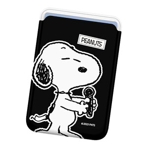 Snoopy Sing & Song MagSafe Slide Card Case Xk[s[ VOEAhE\O }OZ[t XCh J[hP[X MagSafeΉ iiPhone Air 17 Pro Max 16e 16 Plus 15 14 13 mini 12 vX v }bNX ~j Ah