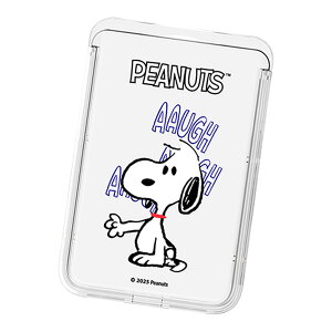 Vintage Snoopy Mood Clear MagSafe Slide Card Case Be[W Xk[s[ [h  }OZ[t XCh J[hP[X MagSafeΉ iPhone Air 17 Pro Max 16e 16 Plus 15 14 13 mini 12 vX v }bNX ~j A