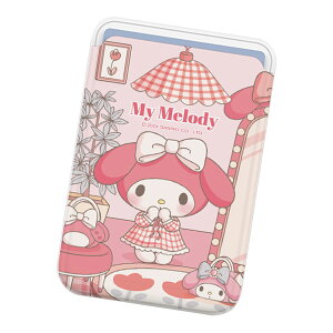 Sanrio Characters Room Tour Magnetic Slide Card Case (MagSafe�݊�) �T�����I �L�����N�^�[�Y ���[���c�A�[ �}�O�l�`�b�N �X���C�h �J�[�h�P�[�X �J�[�h�z���_�[ iPhone Air 17 Pro Max 16e 16 Plus 15 14 13 mini 12 �v���X