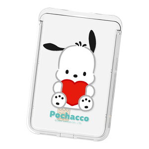 Sanrio Characters Heart Clear Magnetic Slide Card Case (MagSafe݊) TI n[g  }Ol`bN XCh J[hP[X J[hz_[ iPhone Air 17 Pro Max 16e 16 Plus 15 14 13 mini 12 vX v }bNX 