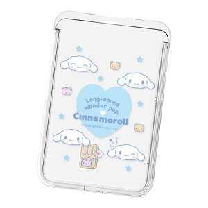 Sanrio Characters Cutie Clear MagSafe Slide Card Holder TI L[eB  }OZ[t XCh J[hz_[ MagSafeΉ J[hP[X iPhone Air 17 Pro Max 16e 16 Plus 15 14 13 mini 12 vX v }bNX