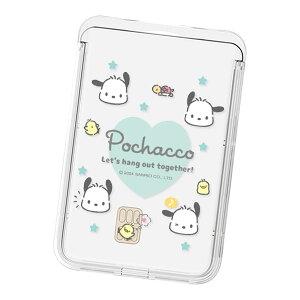 Sanrio Characters Cutie Clear Magnetic Slide Card Case (MagSafe݊) TI L[eB  }Ol`bN XCh J[hP[X J[hz_[ iPhone Air 17 Pro Max 16e 16 Plus 15 14 13 mini 12 vX v }b