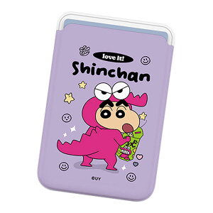 Crayon Shin-chan Love it! MagSafe Slide Card Case N 񂿂 uCbg }OZ[t XCh J[hP[X MagSafeΉ iPhone Air 17 Pro Max 16e 16 Plus 15 14 13 mini 12 vX v }bNX ~j Ah