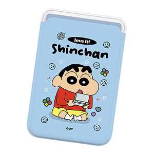 Crayon Shin-chan Love it! MagSafe Slide Card Case N 񂿂 uCbg }OZ[t XCh J[hP[X MagSafeΉ iPhone Air 17 Pro Max 16e 16 Plus 15 14 13 mini 12 vX v }bNX ~j Ah