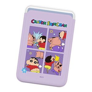 Crayon Shin-chan 4 Cuts MagSafe Slide Card Case N 񂿂 4Jbg }OZ[t XCh J[hP[X MagSafeΉ iPhone Air 17 Pro Max 16e 16 Plus 15 14 13 mini 12 vX v }bNX ~j AhCh