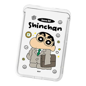 Crayon Shin-chan Love it! Clear MagSafe Slide Card Case N 񂿂 uCbg  }OZ[t XCh J[hP[X MagSafeΉ iPhone Air 17 Pro Max 16e 16 Plus 15 14 13 mini 12 vX v }bNX ~