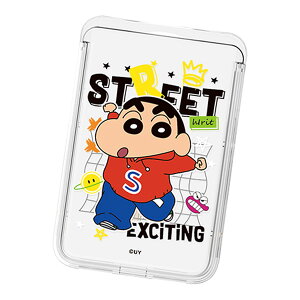 Crayon Shin-chan Hipster Clear MagSafe Slide Card Case N 񂿂 qbvX^[  }OZ[t XCh J[hP[X MagSafeΉ iPhone 16e 16 Plus Pro Max 15 14 13 mini 12 vX v }bNX ~j A
