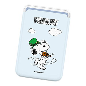 Vintage Snoopy Daily Magnetic Slide Card Case (MagSafe�݊�) ���B���e�[�W �X�k�[�s�[ �n�� �}�O�l�`�b�N �X���C�h �J�[�h�P�[�X �J�[�h�z���_�[ iPhone 17e Air 17 Pro Max 16e 16 Plus 15 14 13 mini 12 �v���X �v�� �}�b